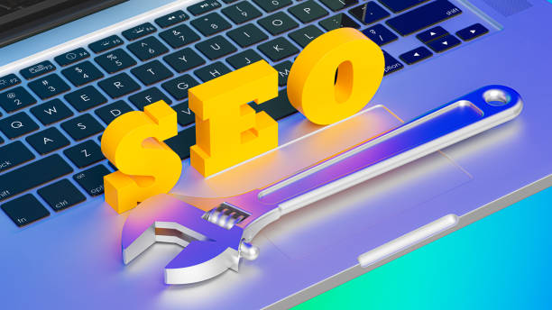 Illustration of top free Google SEO tools in 2025 with icons like Search Console, Analytics, and PageSpeed Insights helping improve website rankings.