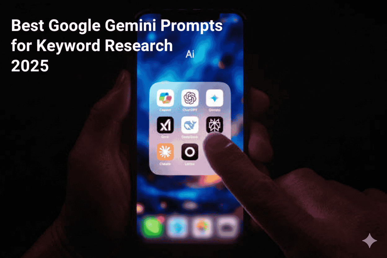 Best Google Gemini Prompts for Keyword Research 2025